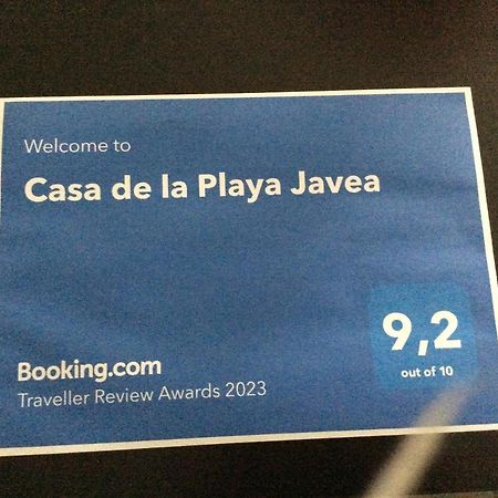Casa De La Playa Javea Lejlighed Eksteriør billede